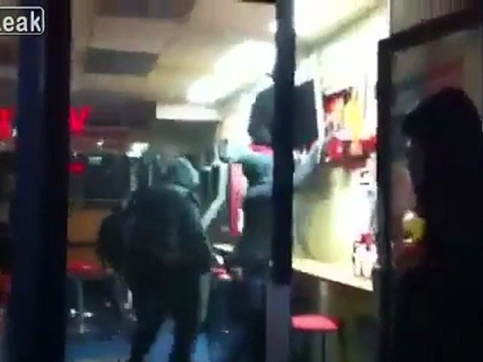 London Anarchie und Plünderungen Ausbreitung in gehobenen Vierteln-Clapham