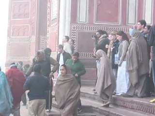 21 - Impresionante visita al Taj Mahal al amanecer y con niebla - Viaje a India de mochileros