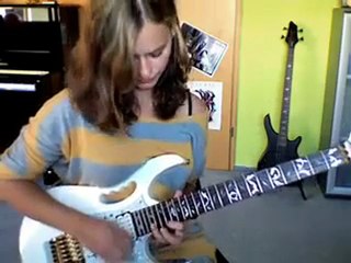 Gitarist Kızdan Süper Sololar 3