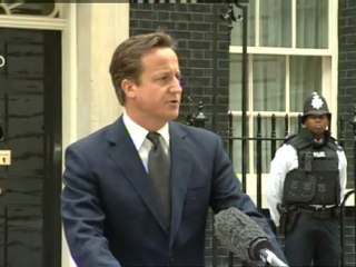 Cameron: 'UK riots are sickening'