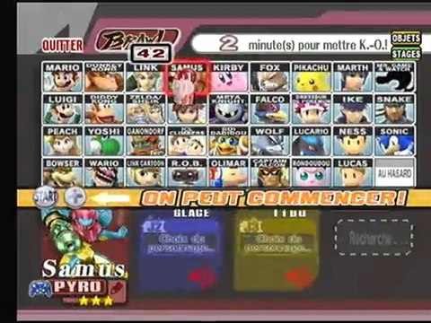 Super Smash Bros Brawl - Affrontements contre Venise et Nightmare (Part 1)