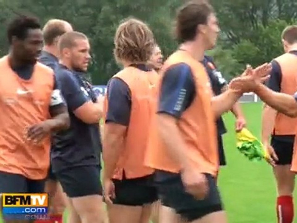 Mondial de rugby : les Bleus affûtent leurs armes