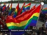 Reykjavik's Gay Pride parade kicks off - no comment