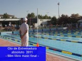 XXV Campeonato de Extremadura - 50 libres final