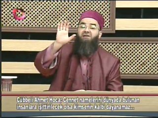 cübbeli ahmat hoca miracı anlatıyor.