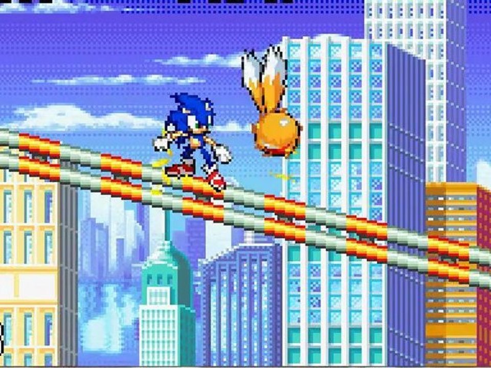 video test sonic advance 3