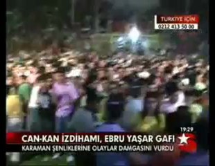 CANKAN Karaman konseri izdiham