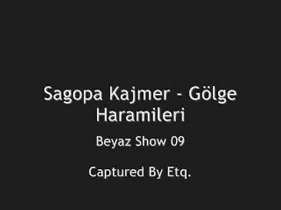 Sagopa kajmer gölge haramileri