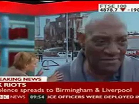 Darcus Howe BBC News Interview On Riots