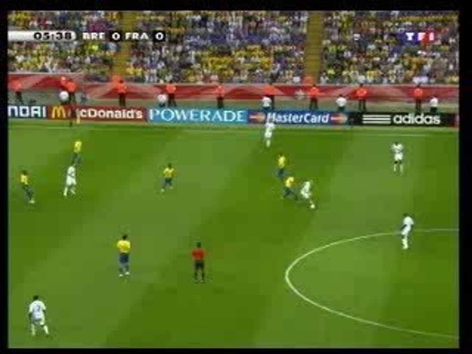 zidane contre le bresil coupe du monde