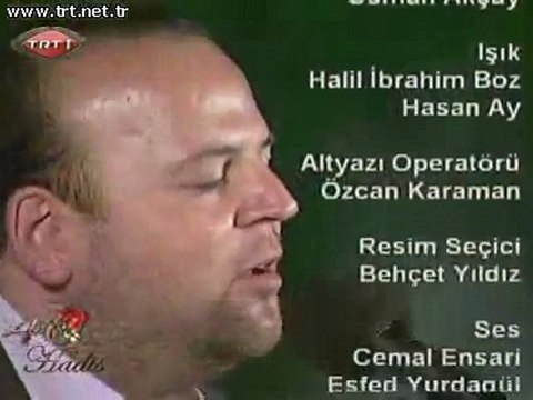 Necip Karakaya Gülyüzünü rüyamızda görelim y Rasulallah Ramazan 2011 TRT
