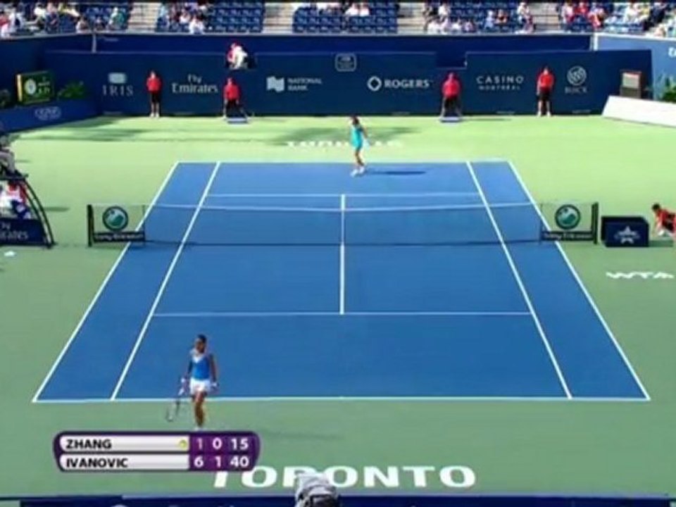 Toronto - Ivanovic eilt in die 2. Runde