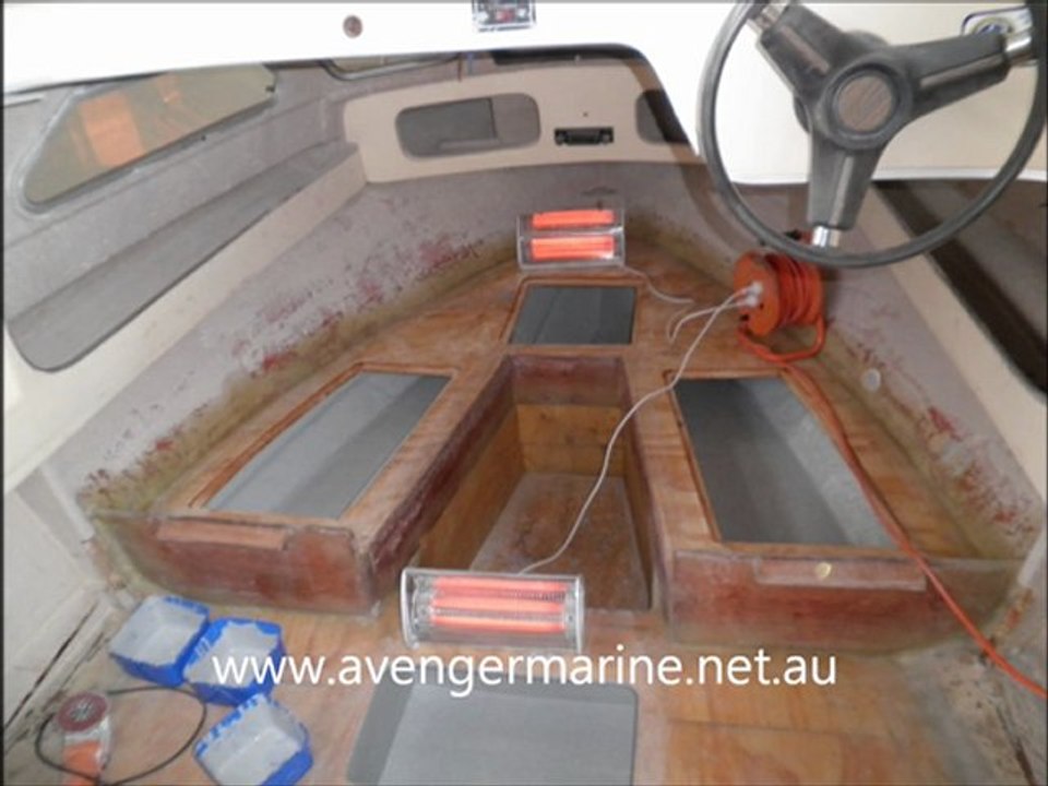 fibreglass boat repairs, Melbourne Australia