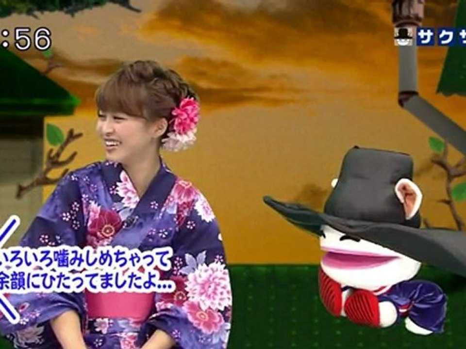 sakusaku 110810 4 わたし何年も前からダイエットしてます･･･、の巻