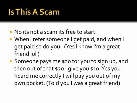 Want To Make A Quick $10 Cash Flows From Me To You