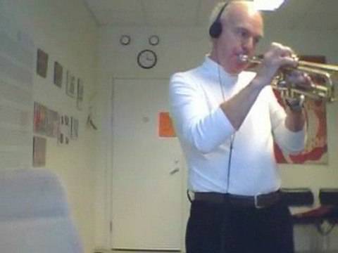 Ballad LA MER ; Johnny D Bergh on Trumpet.