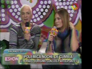 Paula en Este es el Show 8 - 09 de Agosto 2011