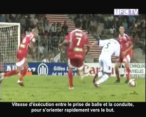 J1 ACA-TFC Analyse du but de P.Machado