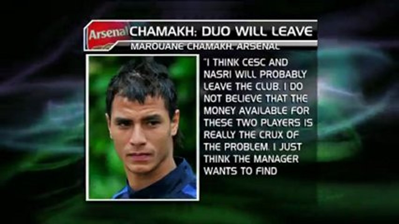 Arsenal - Chamakh: "Via Nasri e Fabregas"