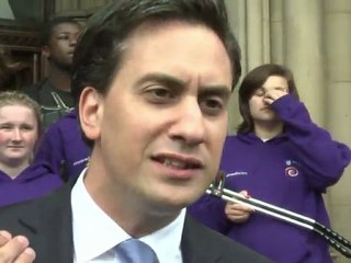 Il faut "imposer toute la force de la loi", selon Ed Miliband