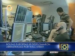 Mercados mundiales recaen