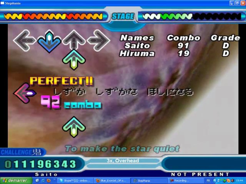 Stepmania Online - Saito VS Hiruma