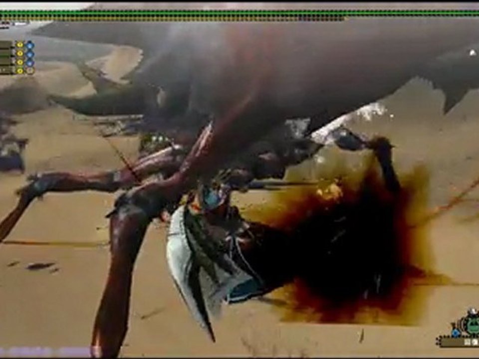 [MHFO]Hermitaur Daimyo / ダイミョウザザミ(剛種) HC moves event