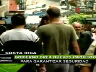 Costa Rica analiza nuevo impuesto para invertir en seguridad
