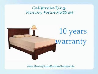 California King Orthopedic Mattresses Video Overview