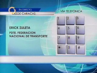 Confirman paro de transporte para mañana