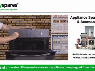 How to remove and replace the knobs on an oven