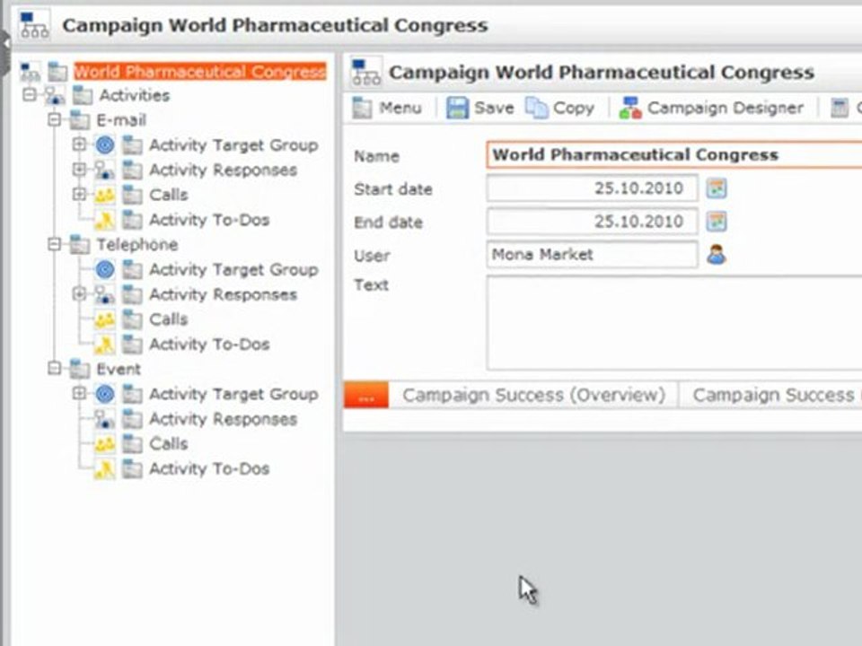 CRM Process  Campaign Management