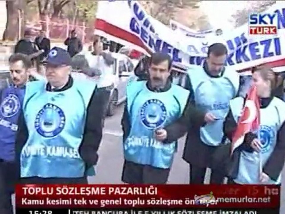 Memurlar zamdan önce yasa pazarlığında