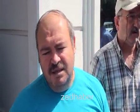 Konya Meram belediyesi Önünde Eylem-zedhaber