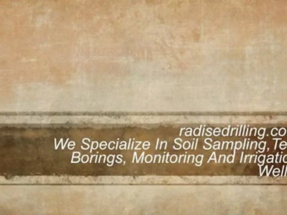Geotechnical Drilling Florida, Environmental Drilling Florida, Soil Borings, Test borings, Irrigation well, Spt sampling Drilling in Florida, Radise Drilling Services
