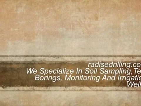 Geotechnical Drilling Florida, Environmental Drilling Florida, Soil Borings, Test borings, Irrigation well, Spt sampling Drilling in Florida, Radise Drilling Services