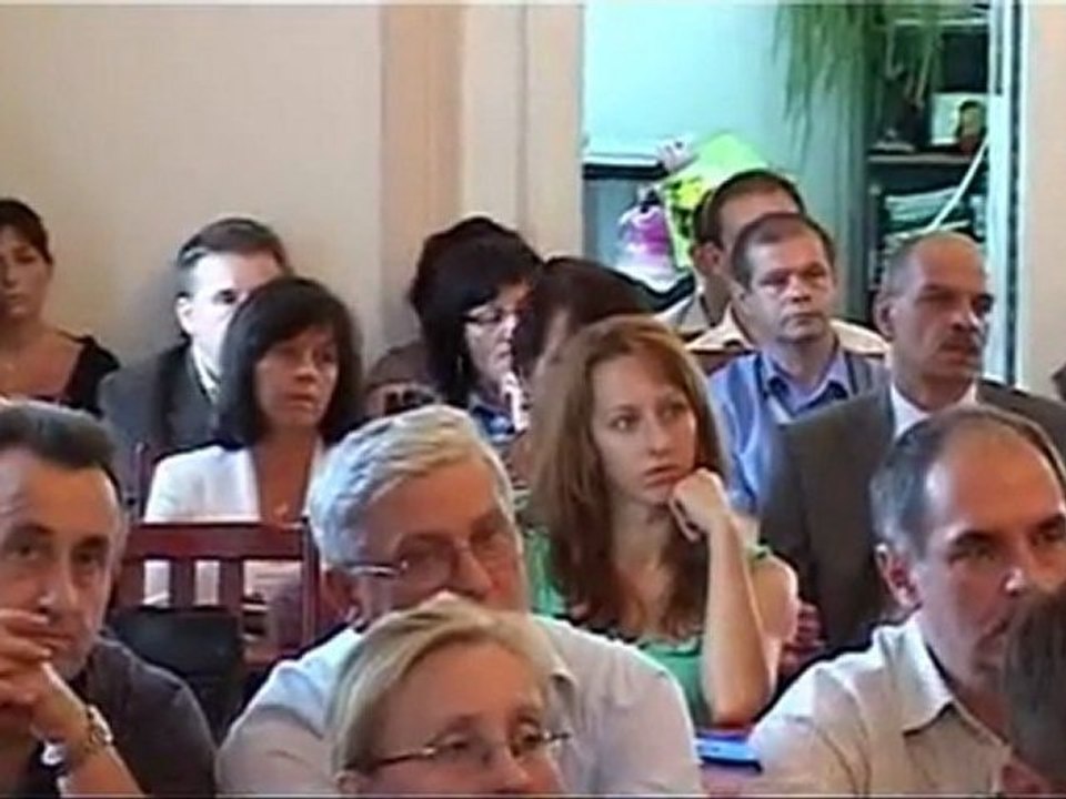 Konferencja prasowa Burmistrza Władysława Krzyżanowskiego 29.07.2011 Ostrów Mazowiecka
