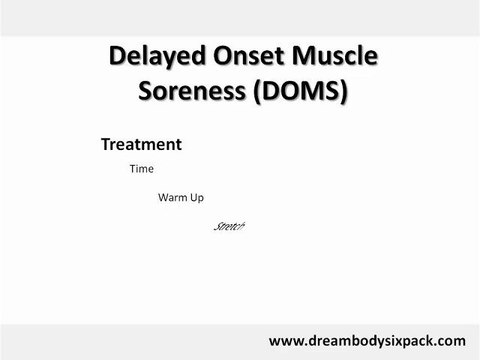 Delayed Onset Muscle Soreness DOMS