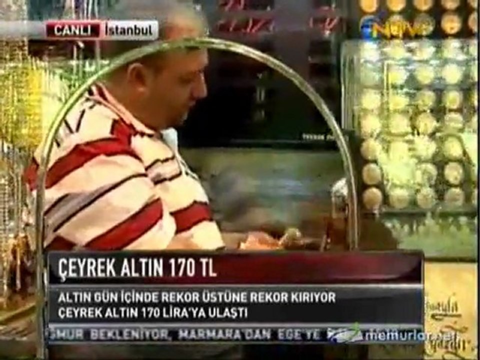 Çeyrek altın 170 lirayı geçti
