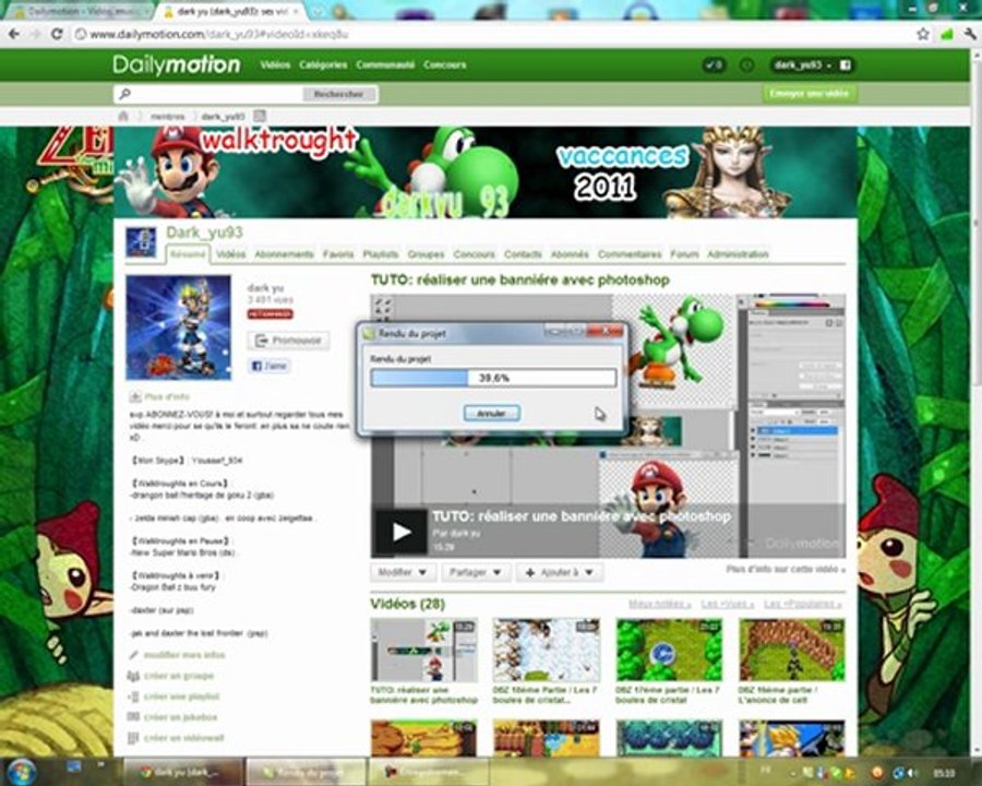 Tutoriel#2 : comment mettre une vidéo en HD