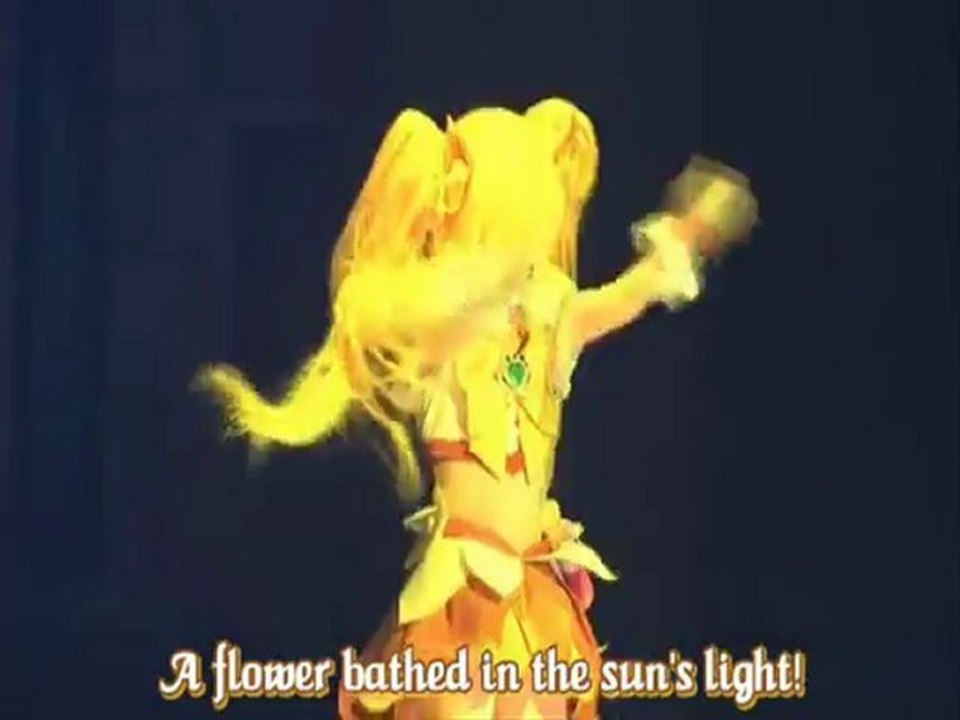 HeartCatch PreCure Transformation of the Musical Show