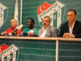TETEH BANGURA BURSASPOR İLE ANLAŞTI