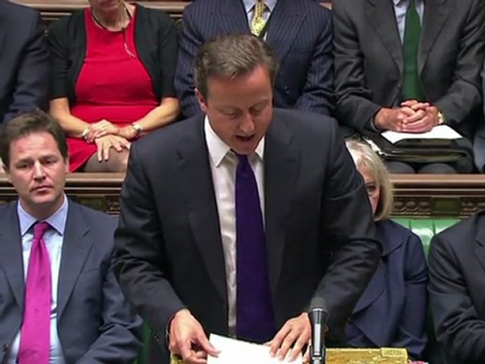 Riots were about theft, not politics: British PM