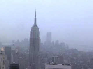 burza nowy york piorun wiezowiec