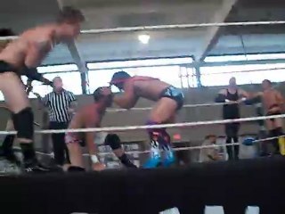 Six Man Tag: Dere Ryze, BJ Hancock, Mike McCloud vs. Rocky Starr, John Skyler, Michael Frehley