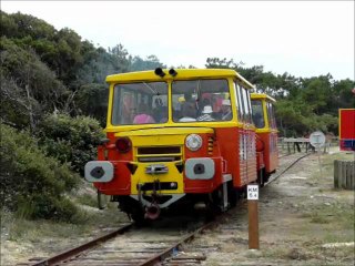 Train touristique PGV Pointe-de-Grave - Le Verdon - Soulac