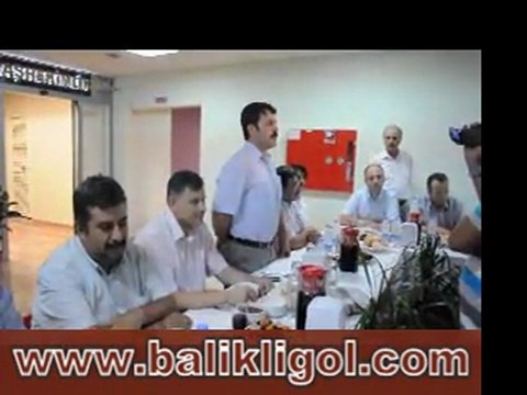 500 yataklı Devlet Hastanesi Basın iftar