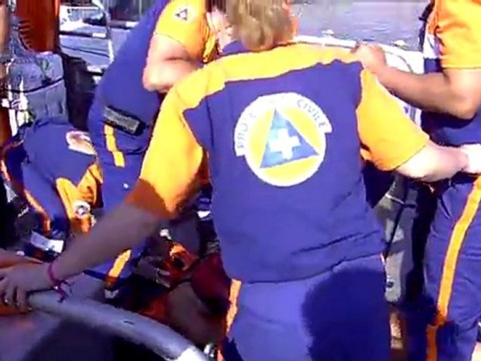 Manoeuvres de secouristes de la Protection Civile de Cannes