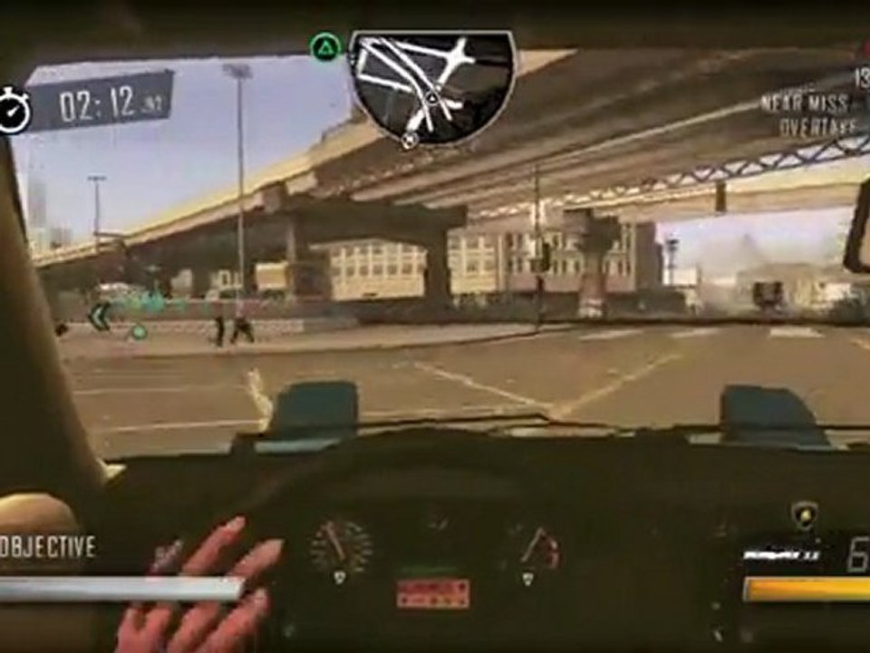 Driver San Francisco PS3 Demo - Lamborghini Jalpa Gameplay