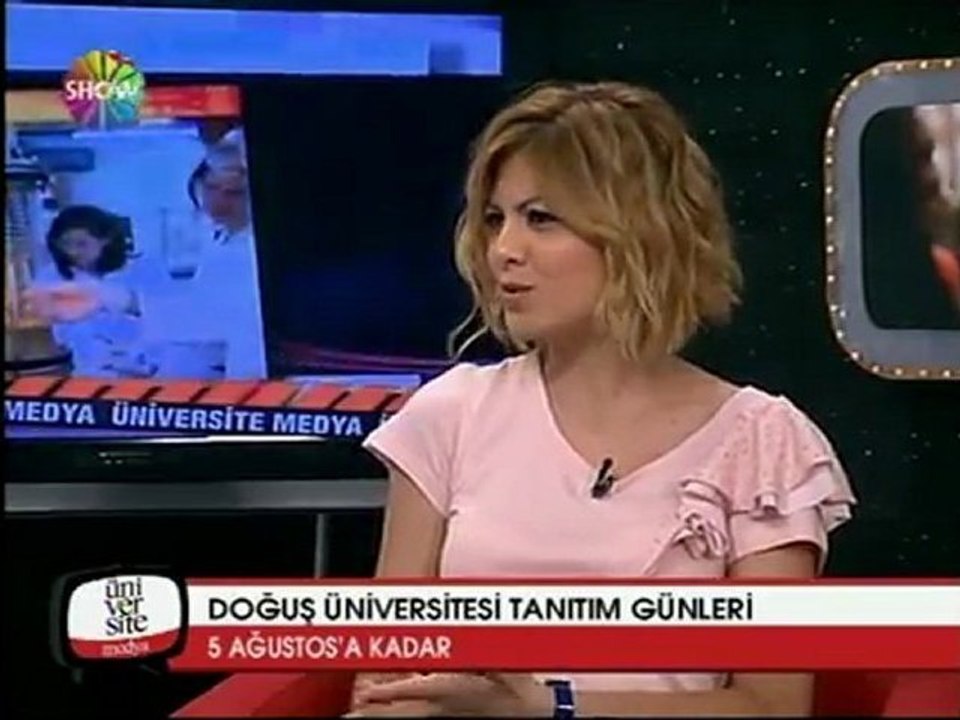 GÖRKEM İLDAŞ ÜNİVERSİTE MEDYA PROGRAMI İLE SHOW TV'DE!